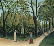 Henri Rousseau The Chopin Memorial in the Luxembourg Garden oil painting picture wholesale